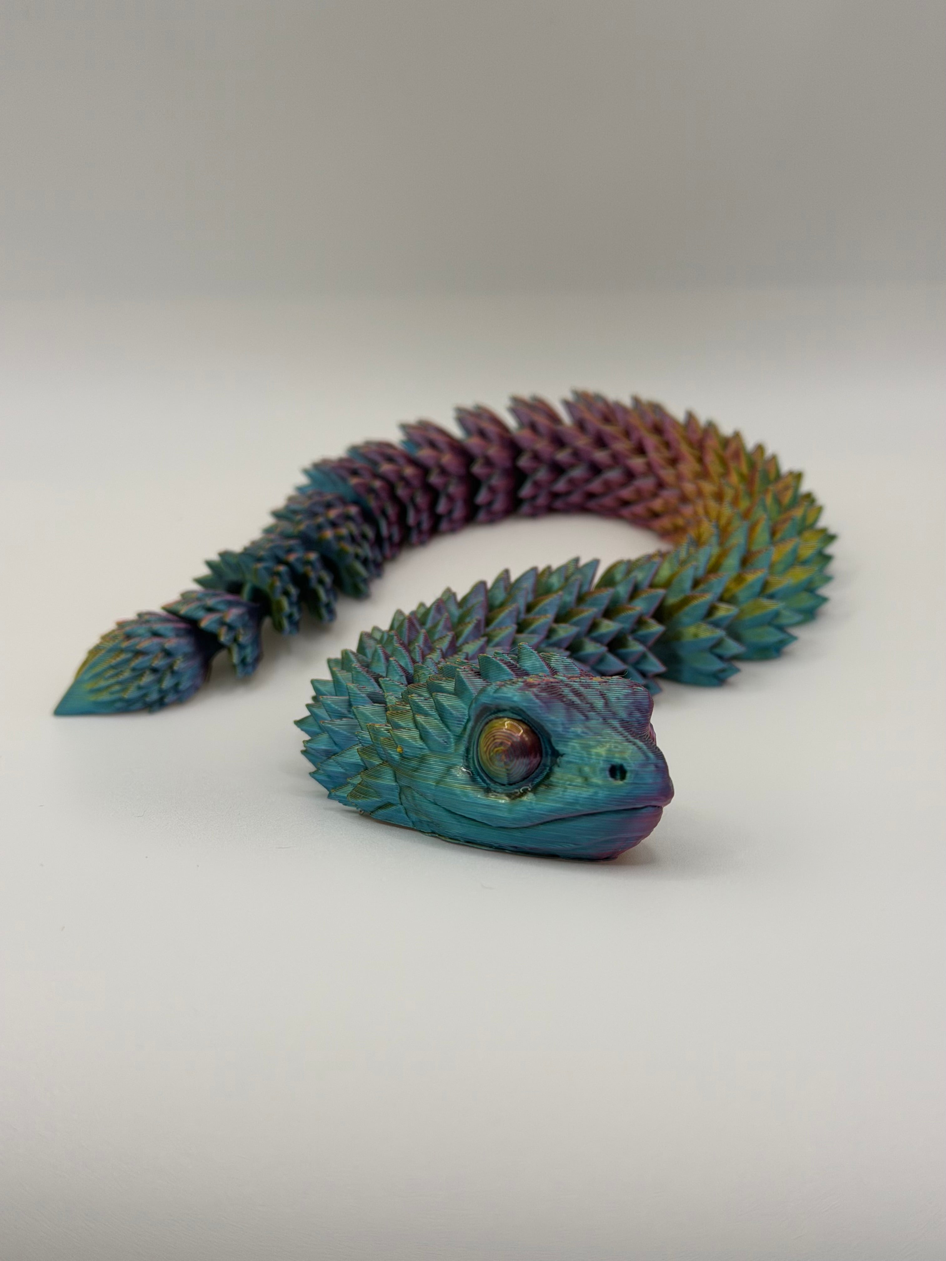 3D Articulated Snake multi color