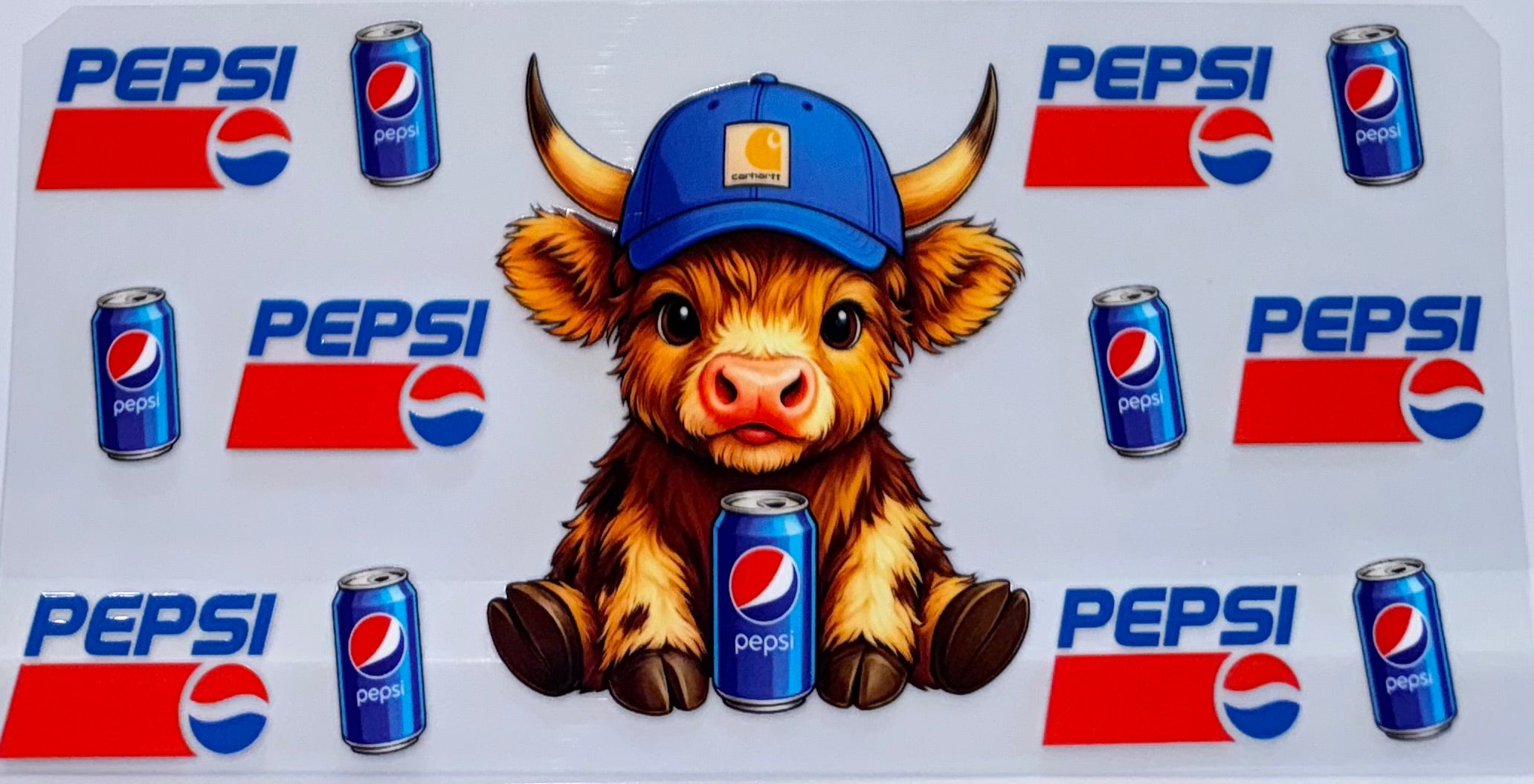 Pepsi Cow wrap