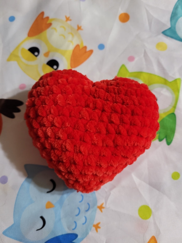 Crocheted Red Heart