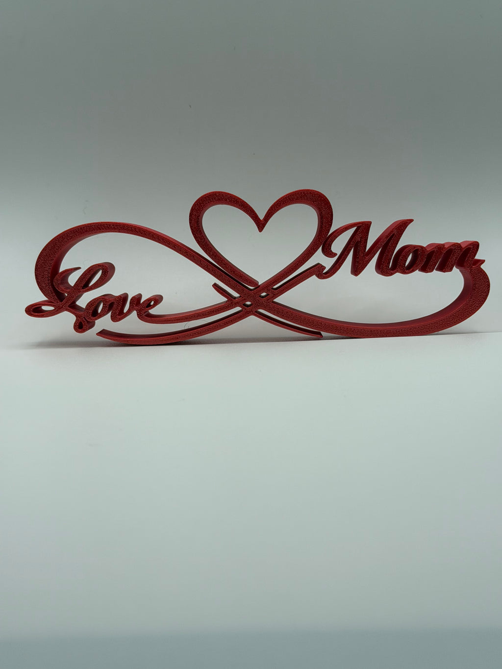 3D Printed Love Mom Heart