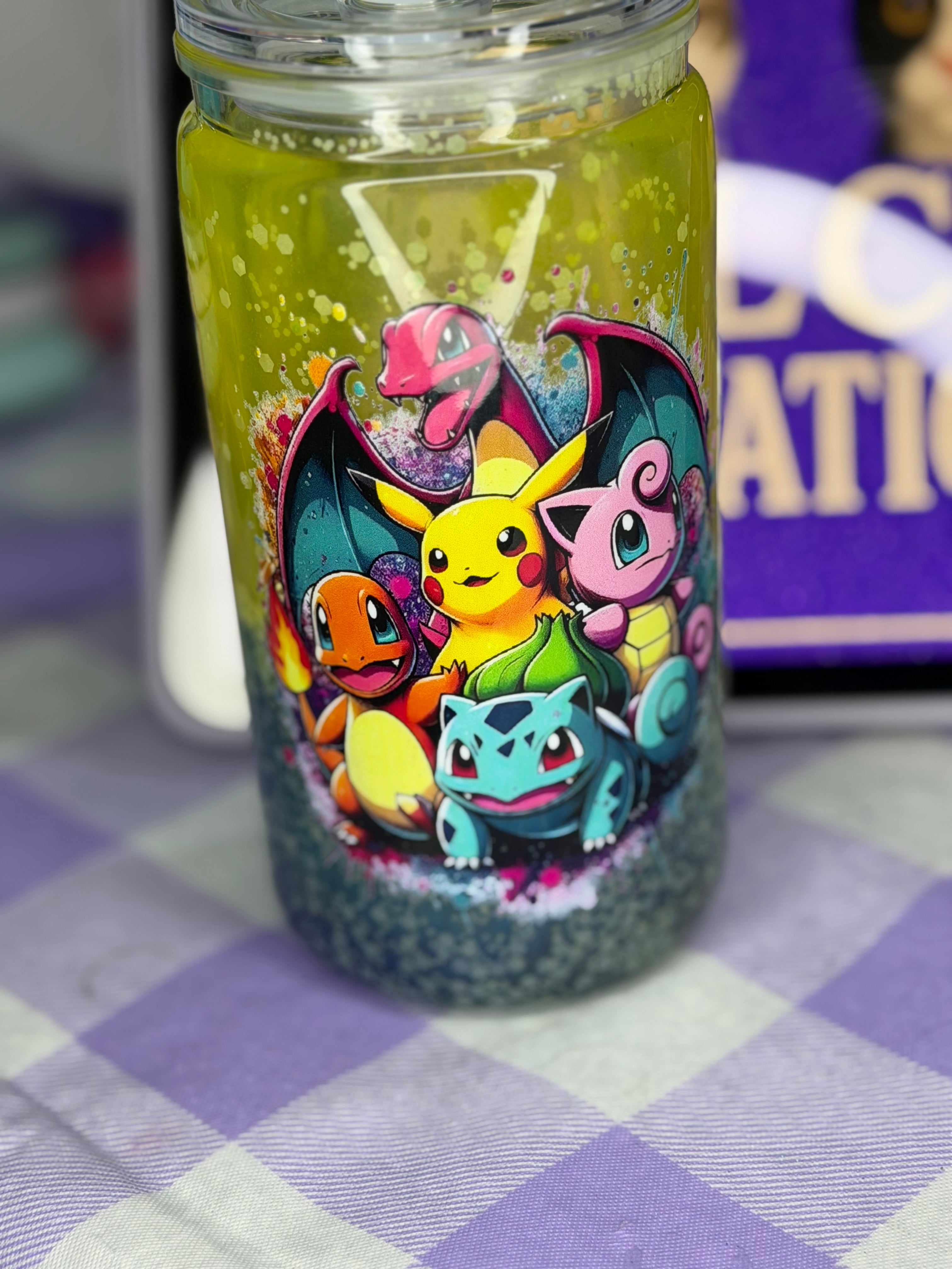 16 oz Pokémon lava cup