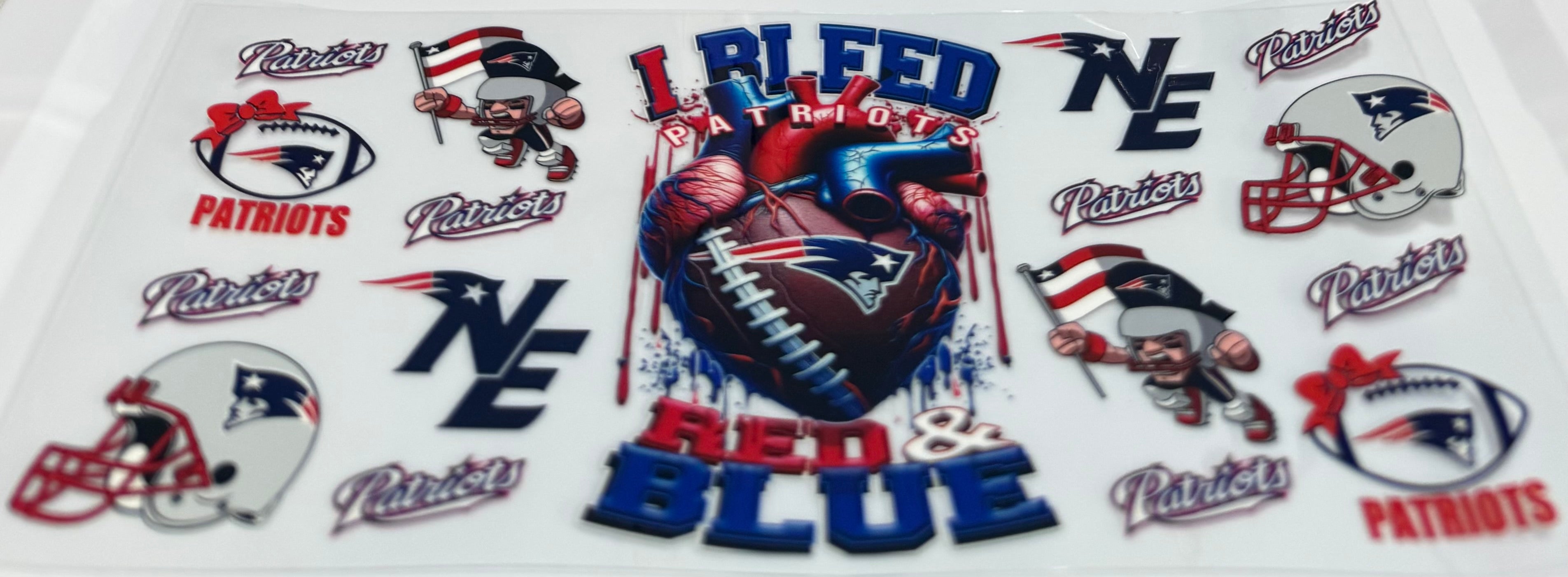 New England Patriots wrap