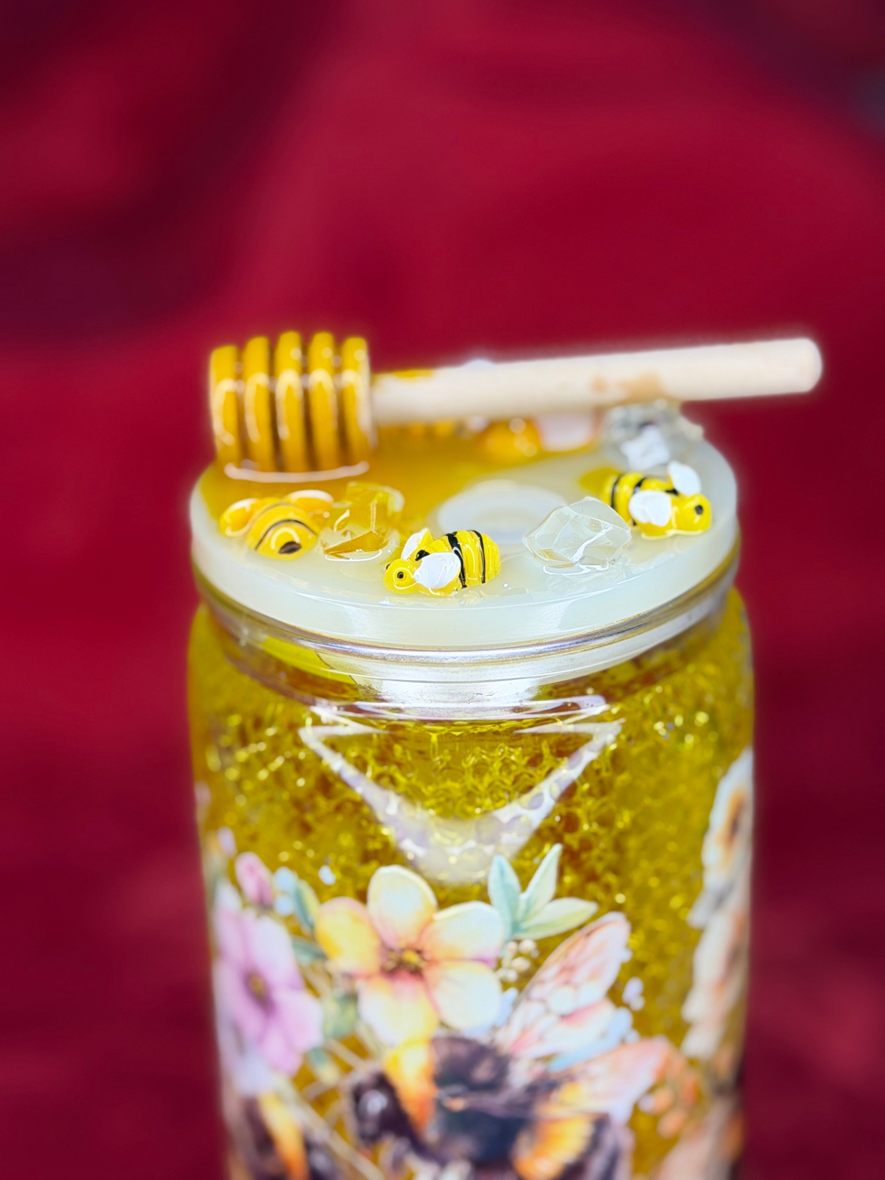 16 oz Honey comb tumbler