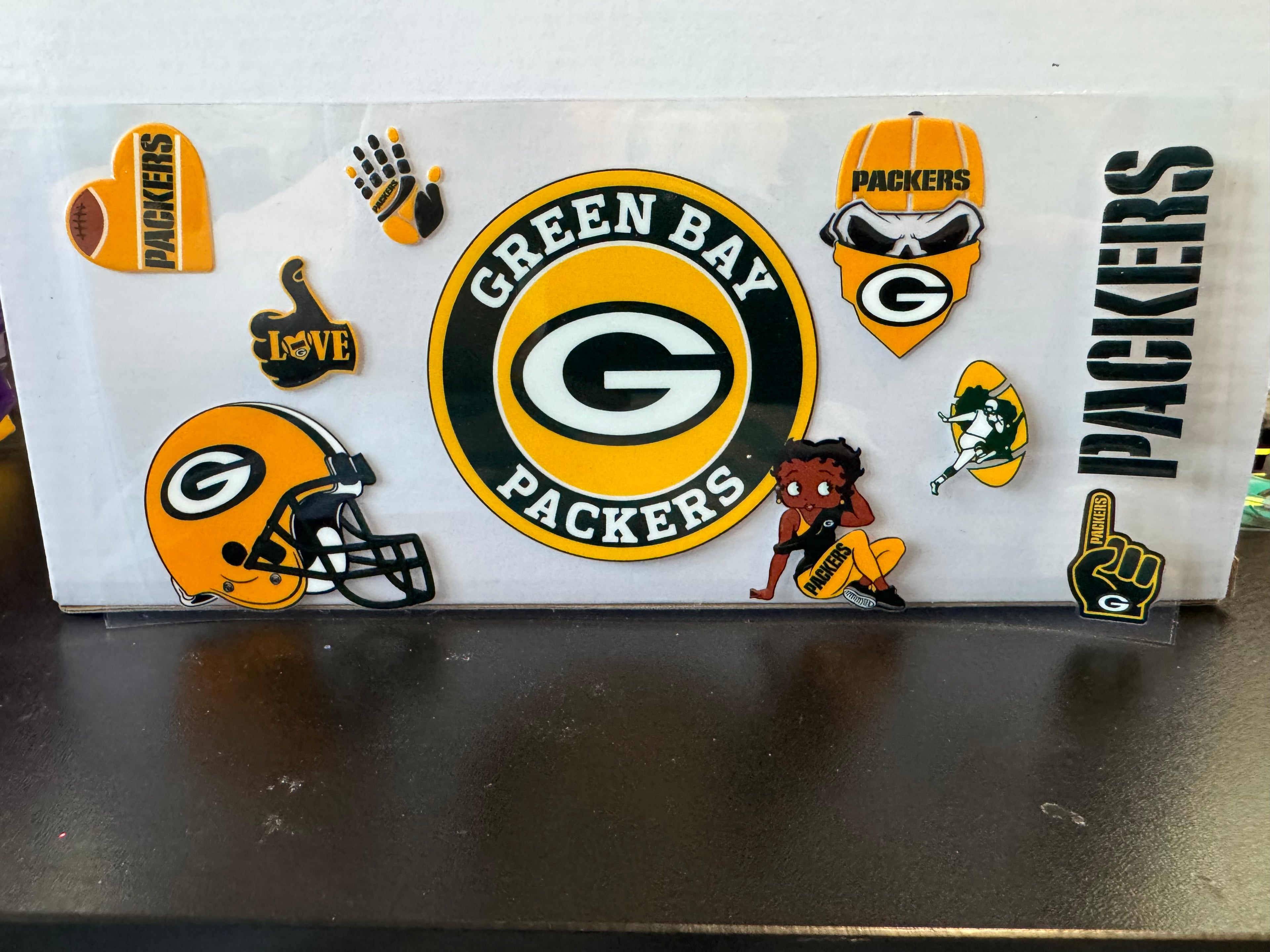 GB Packers wrap