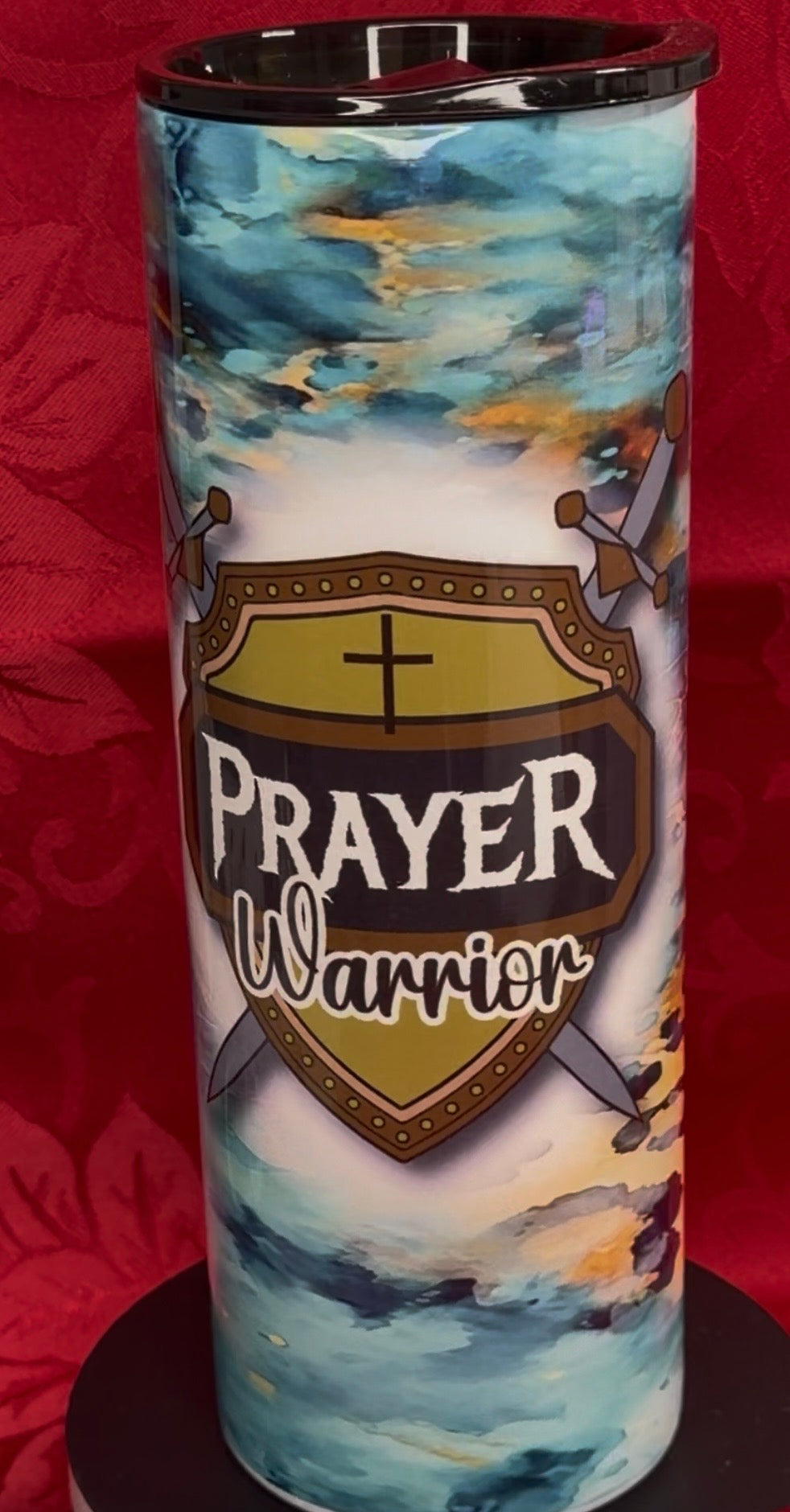 Prayer warrior stainless cup