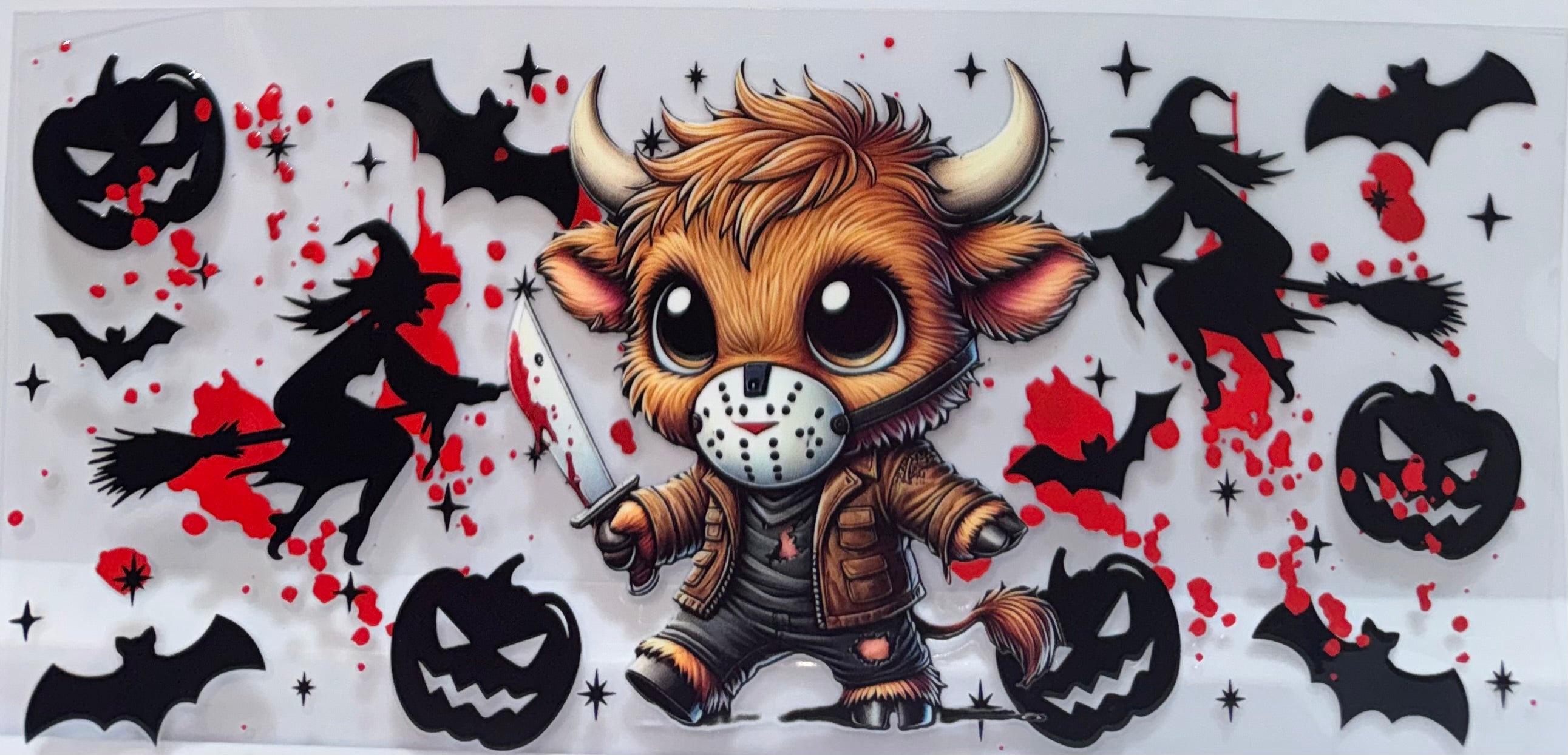 Highland Cow Jason wrap