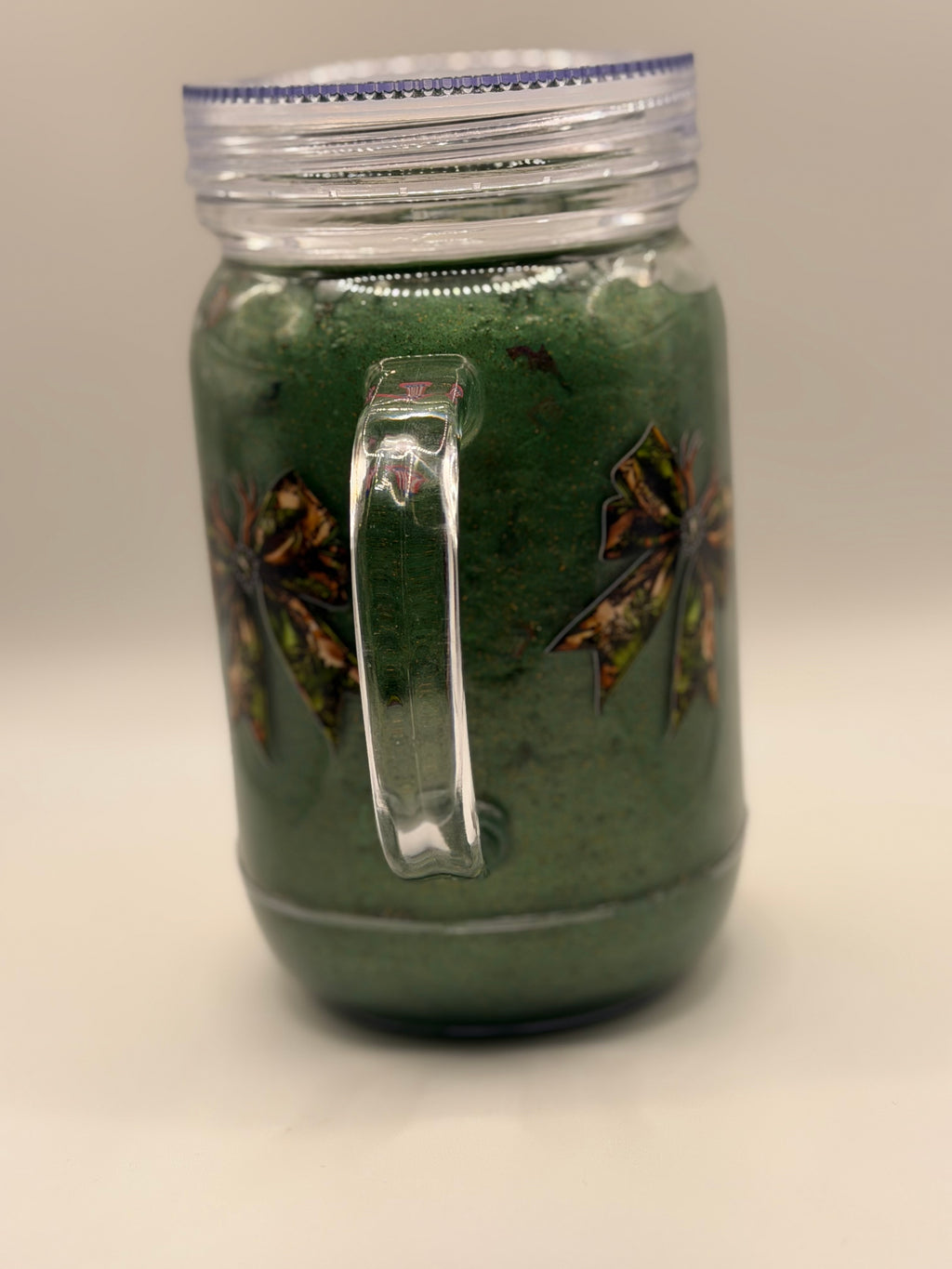 20 oz Hunting Mason jar snow globe