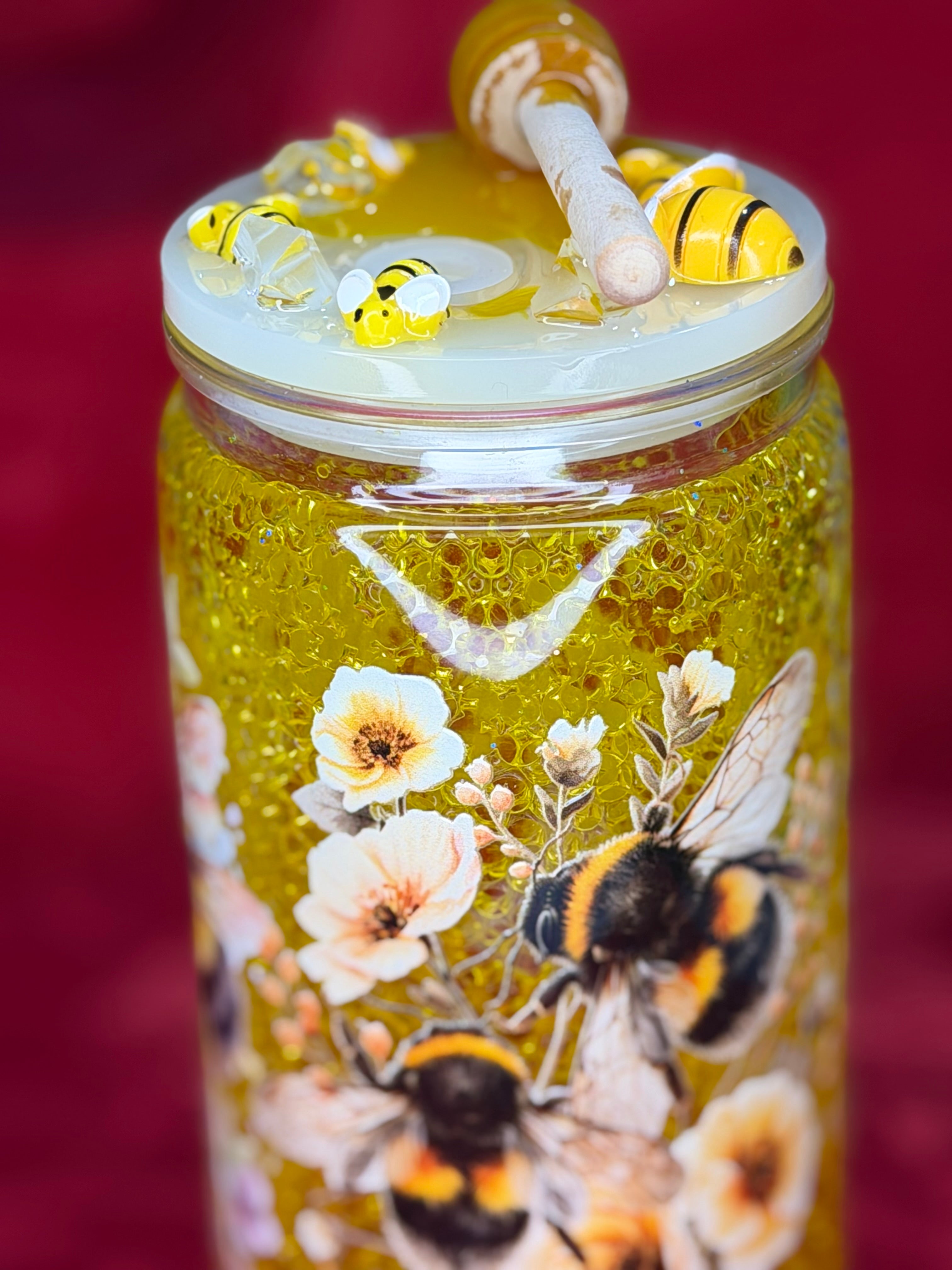 16 oz Honey comb tumbler