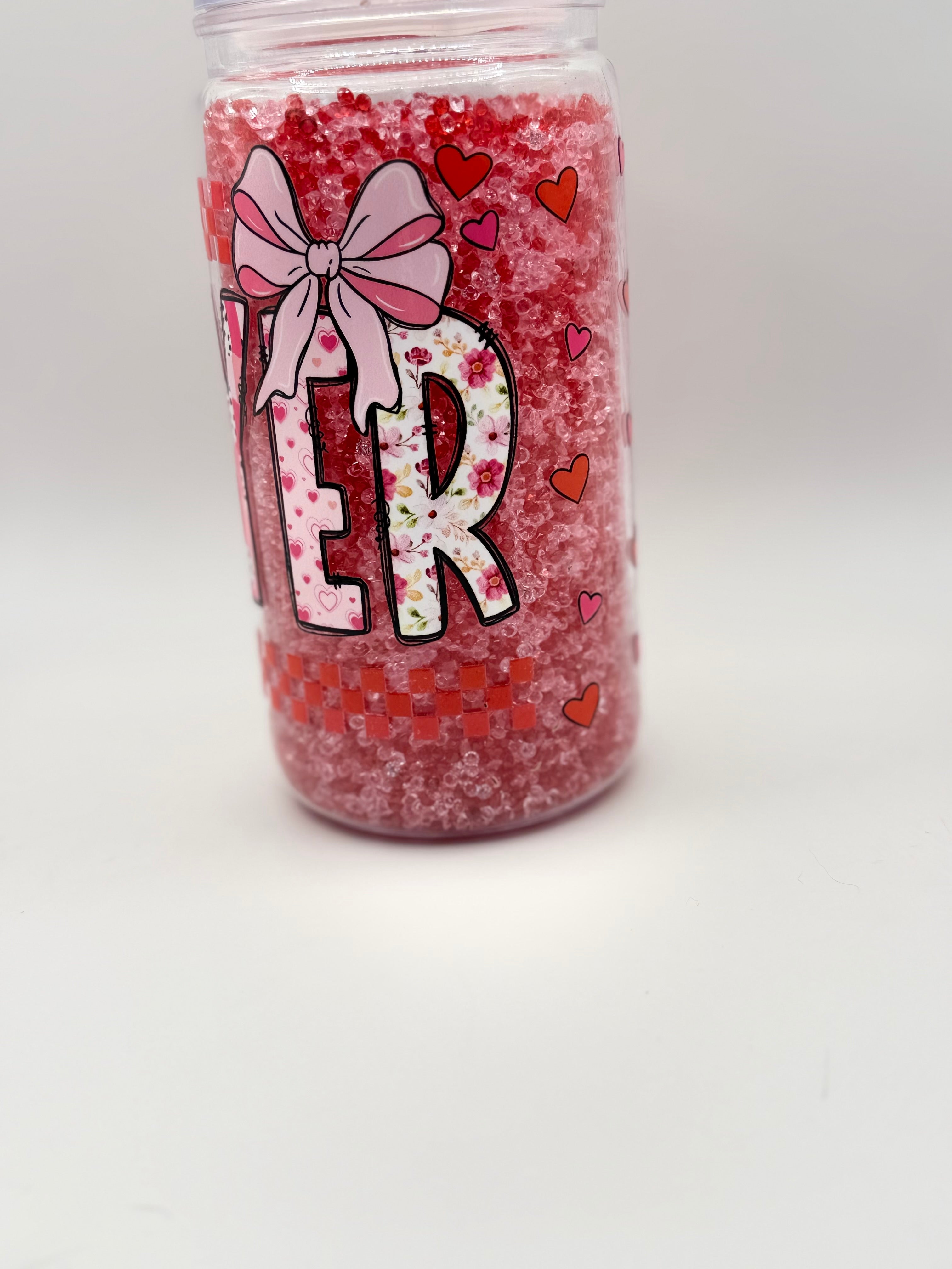 16 oz Prayer is my Love Language snow globe cup