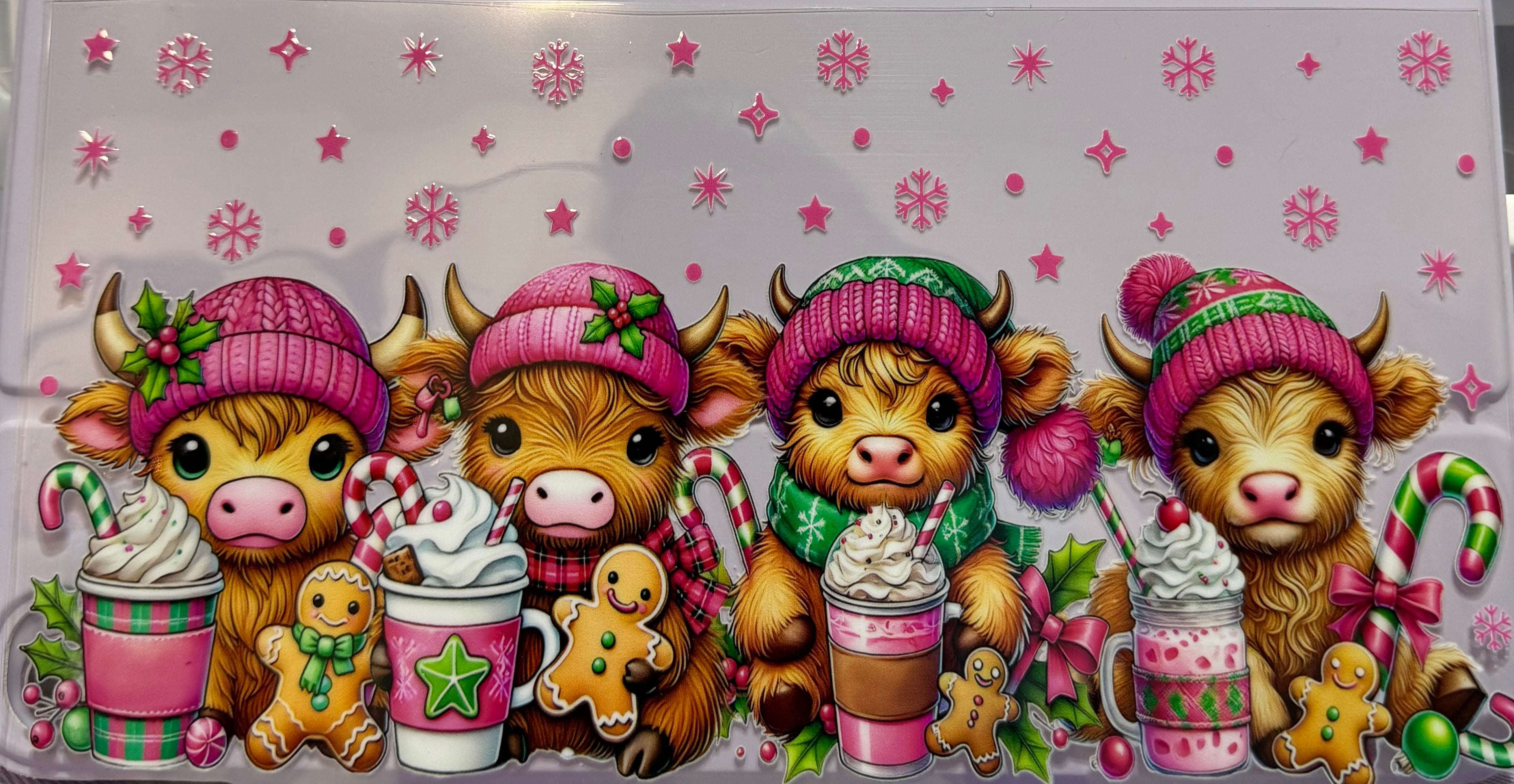 Pink cows & coffee