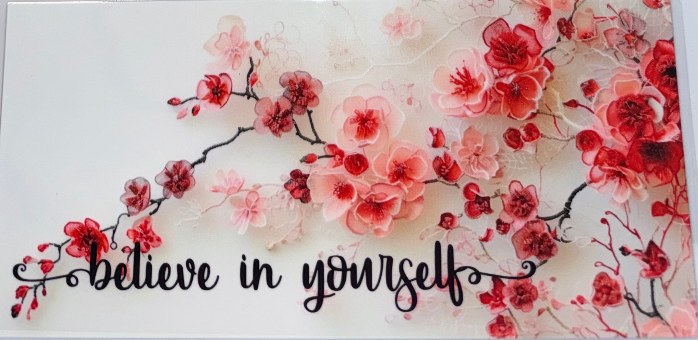 Believe in Yourself Cherry Blossom wrap