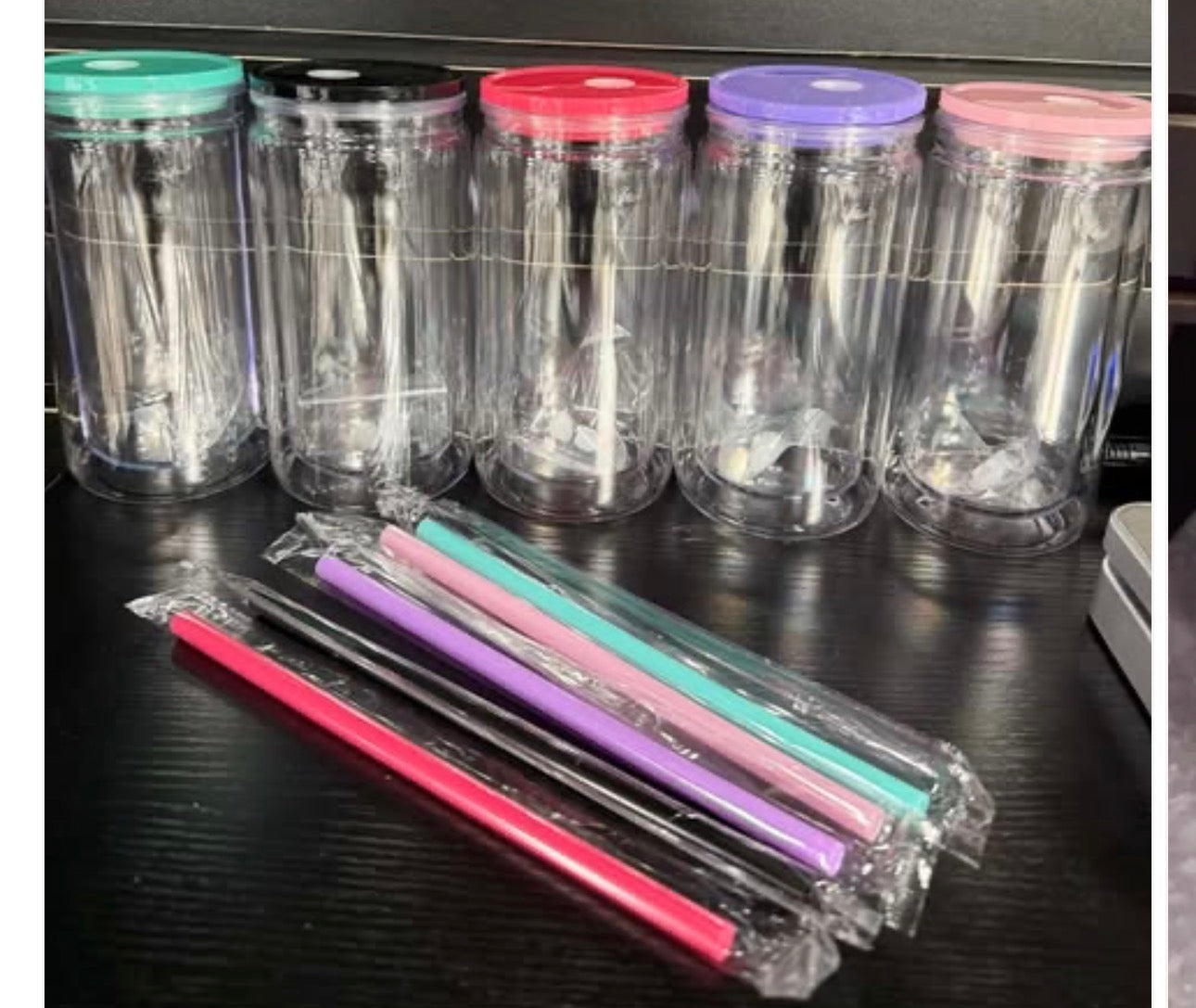 16 oz blank snow globe cups