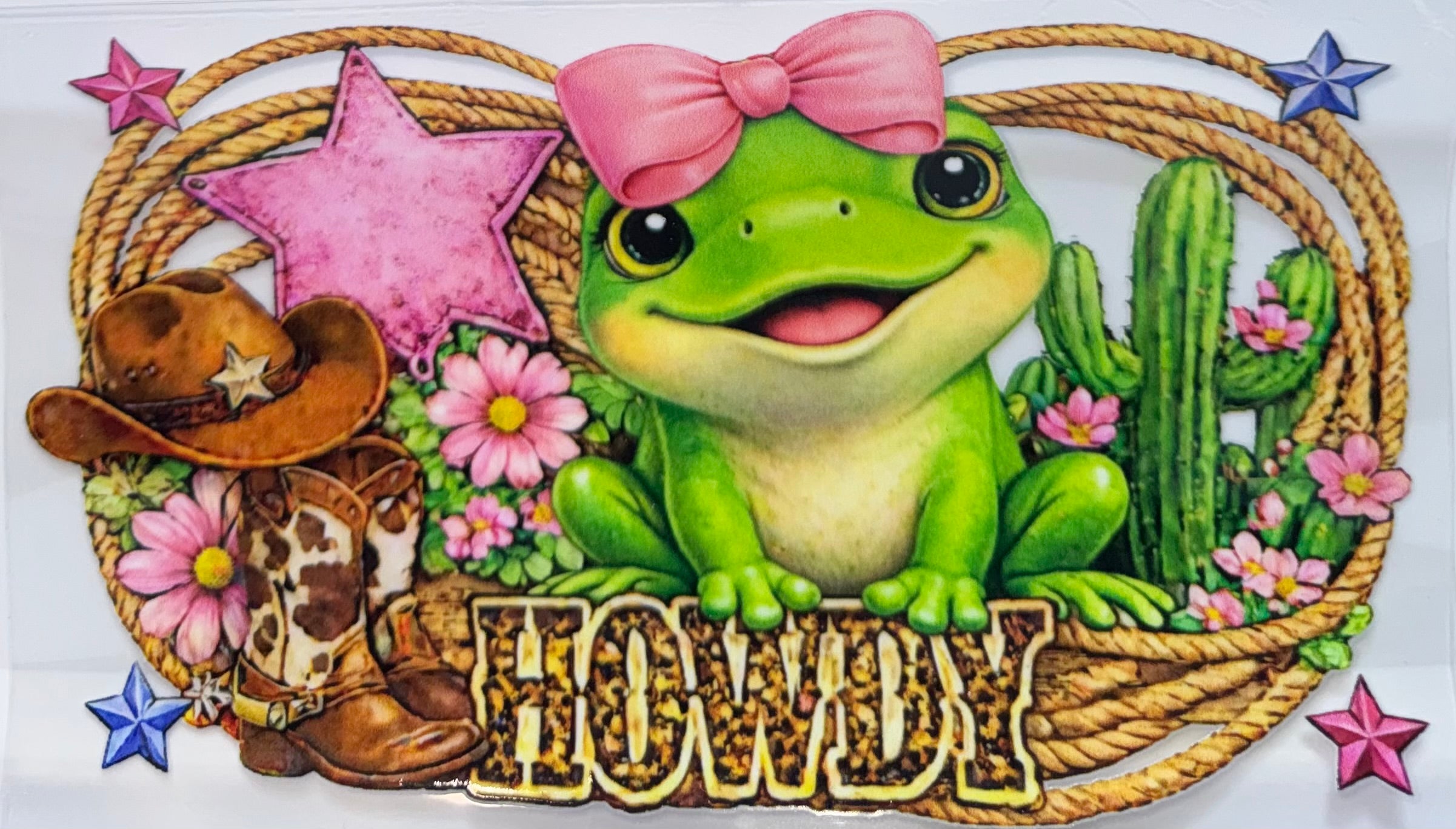 Howdy Frog Wrap
