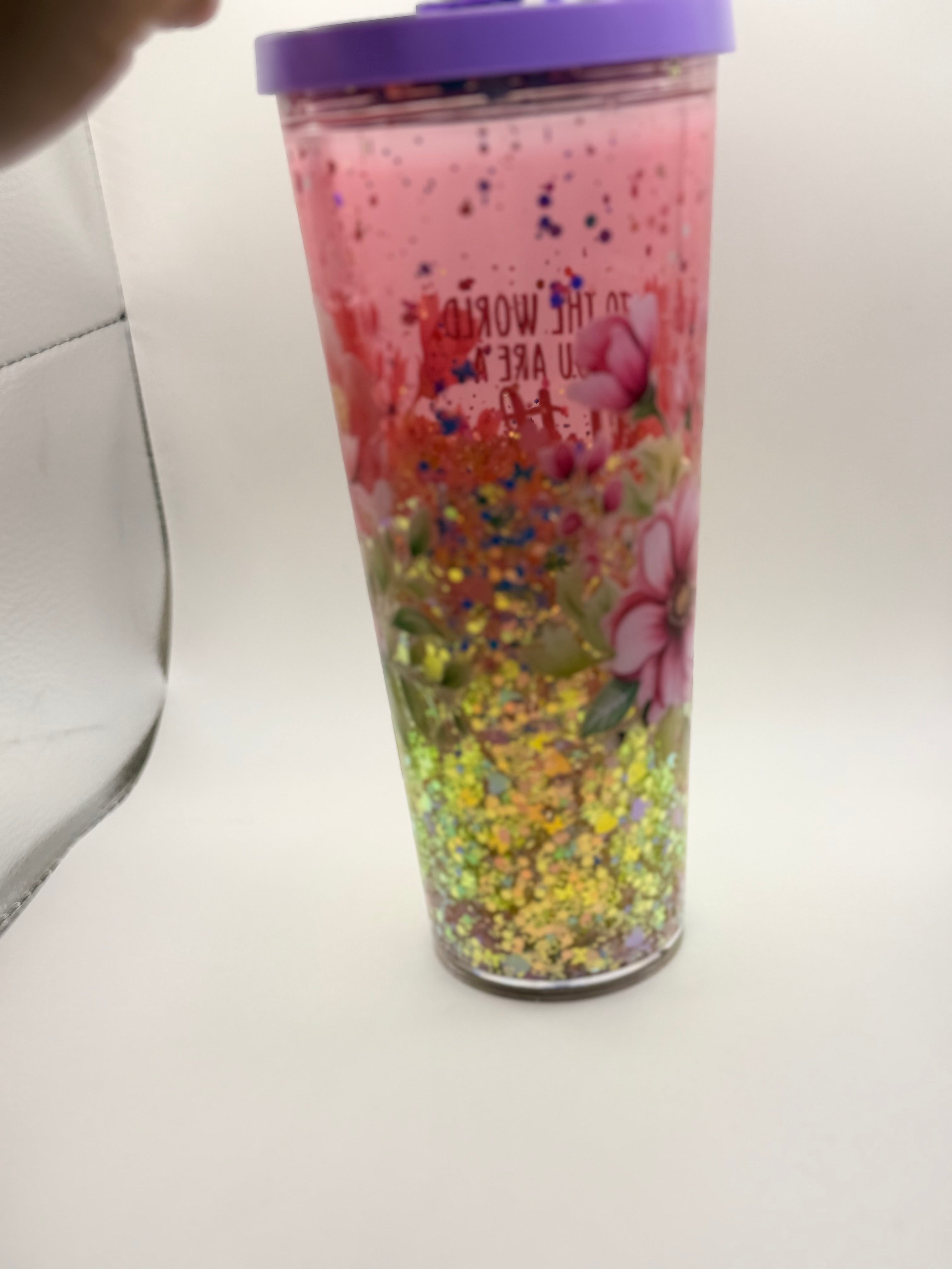 24 oz To The World You are a Mother snow globe cup