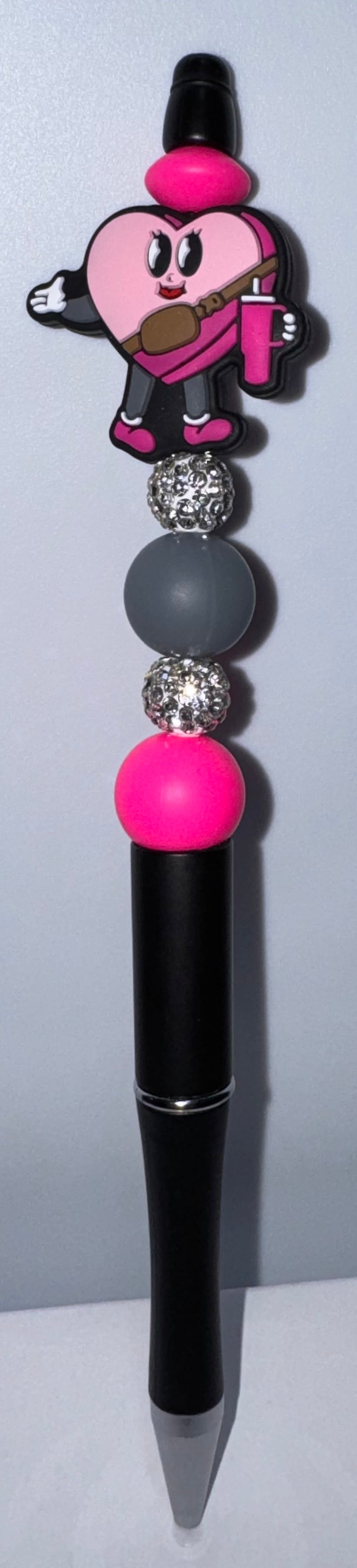 Dancing Heart beaded pen