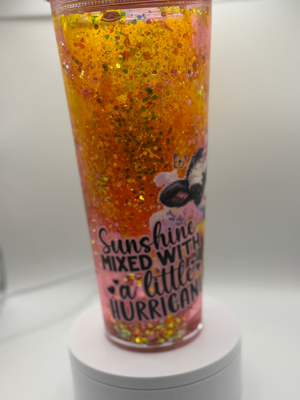 24 oz lava Sunshine mixed with a little hurricane cow
