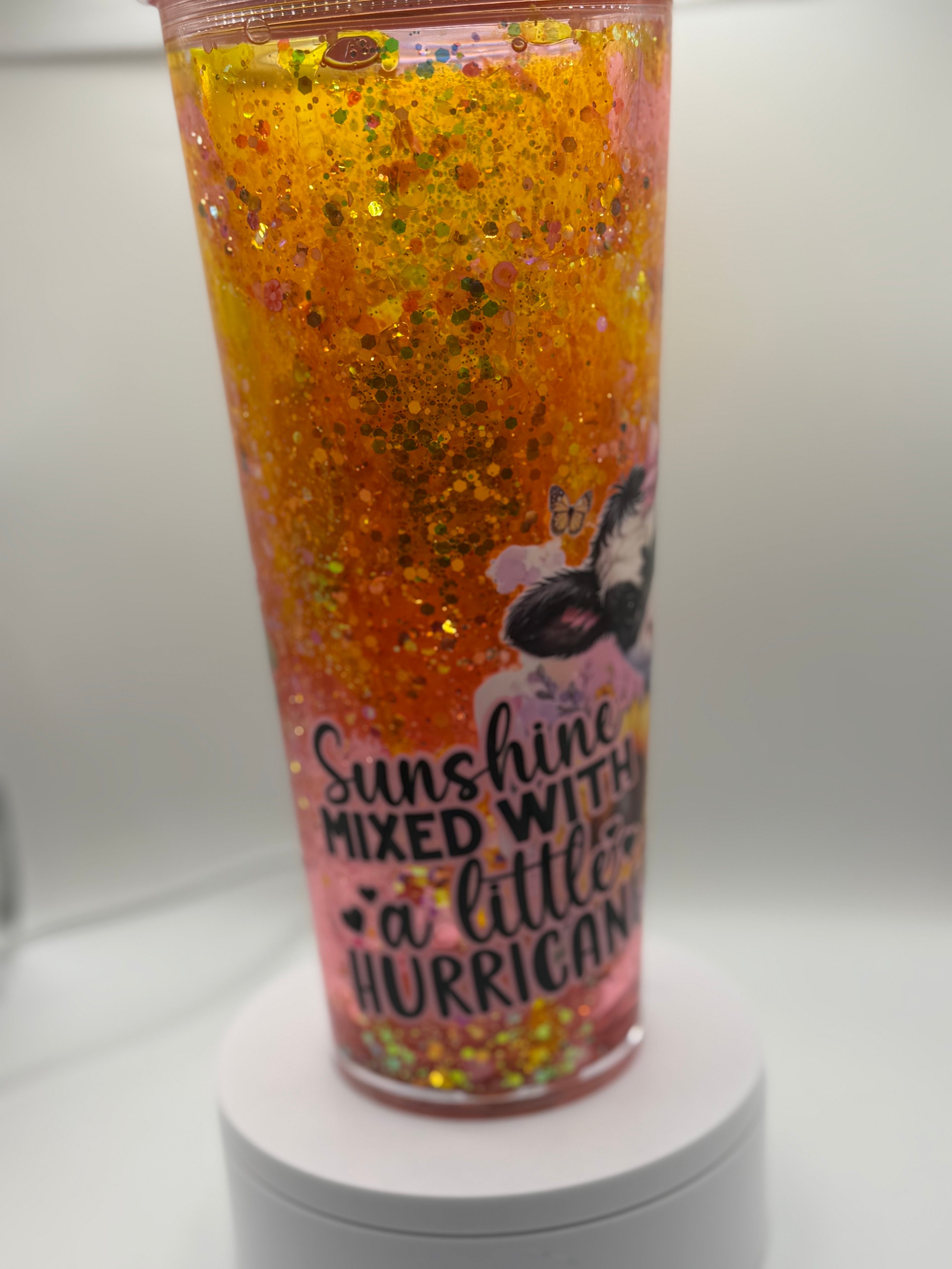 24 oz lava Sunshine mixed with a little hurricane cow