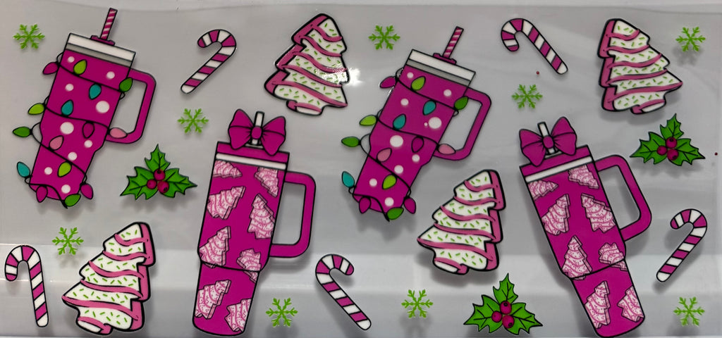 Christmas cakes and Stanley wrap