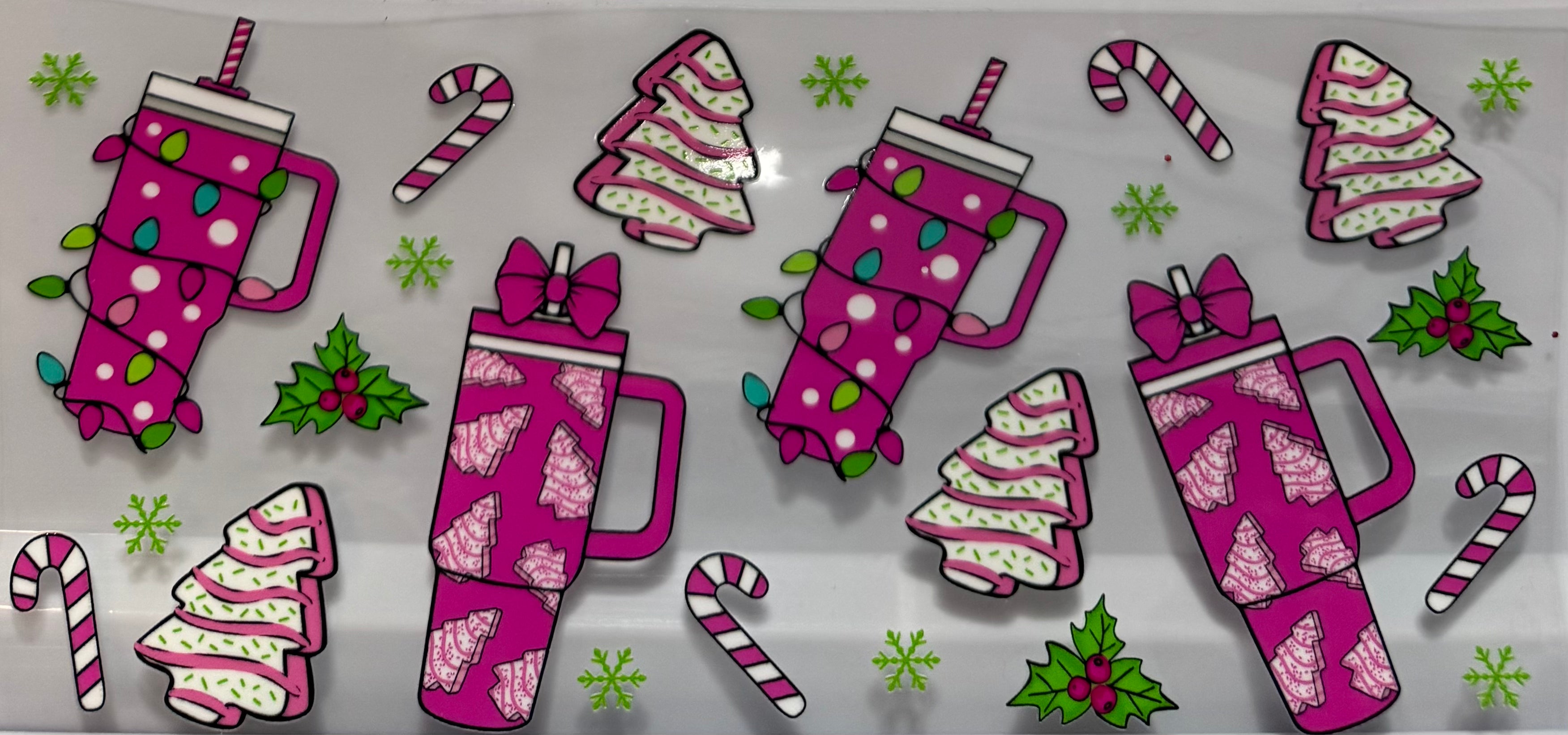 Christmas cakes and Stanley wrap