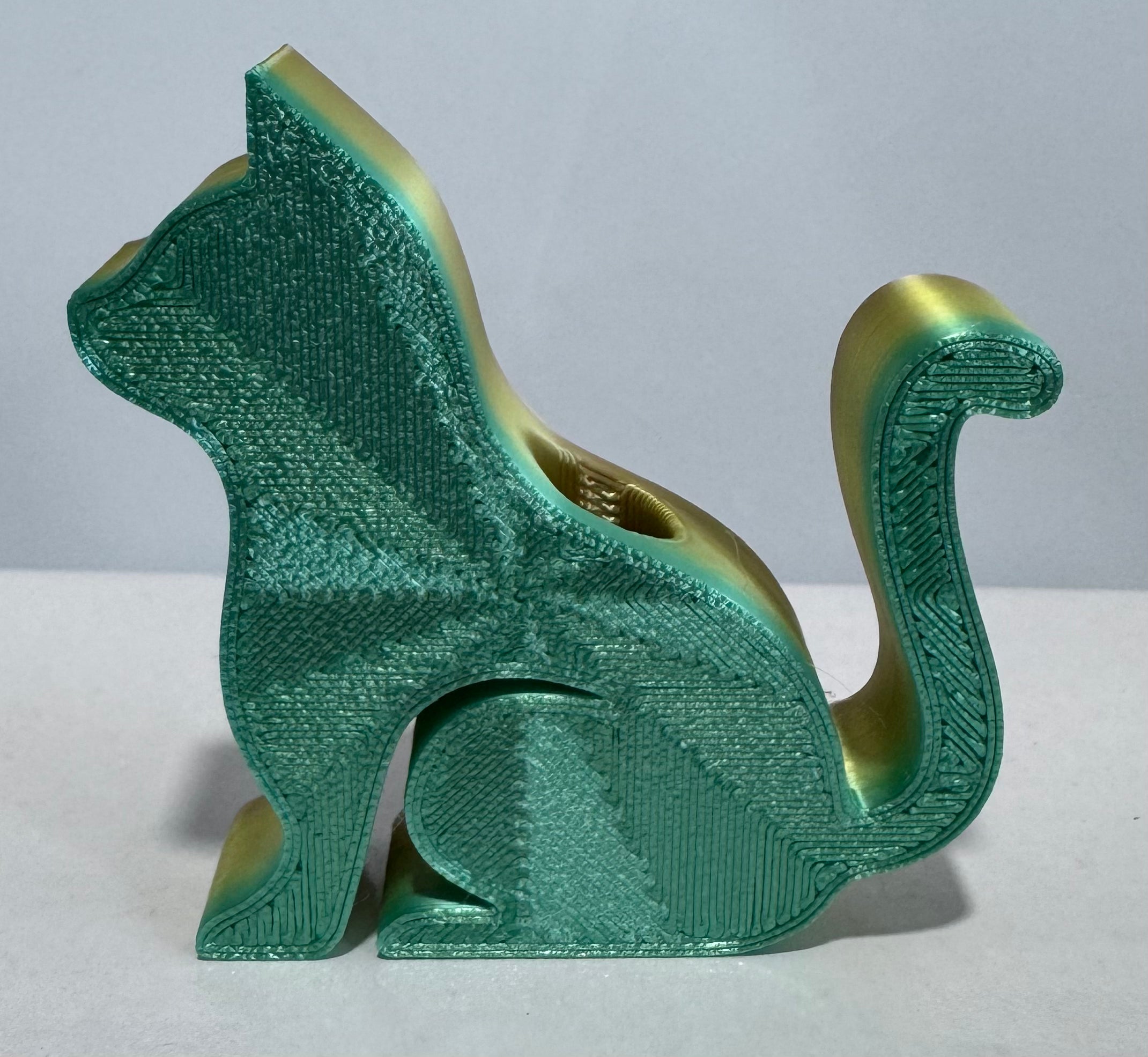 3D Cat Straw Topper Multicolor