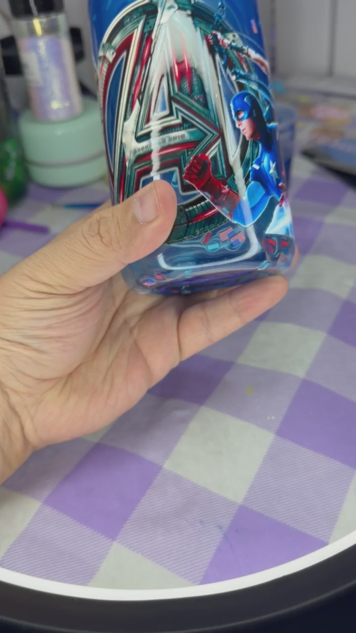 16 oz Avengers lava cup