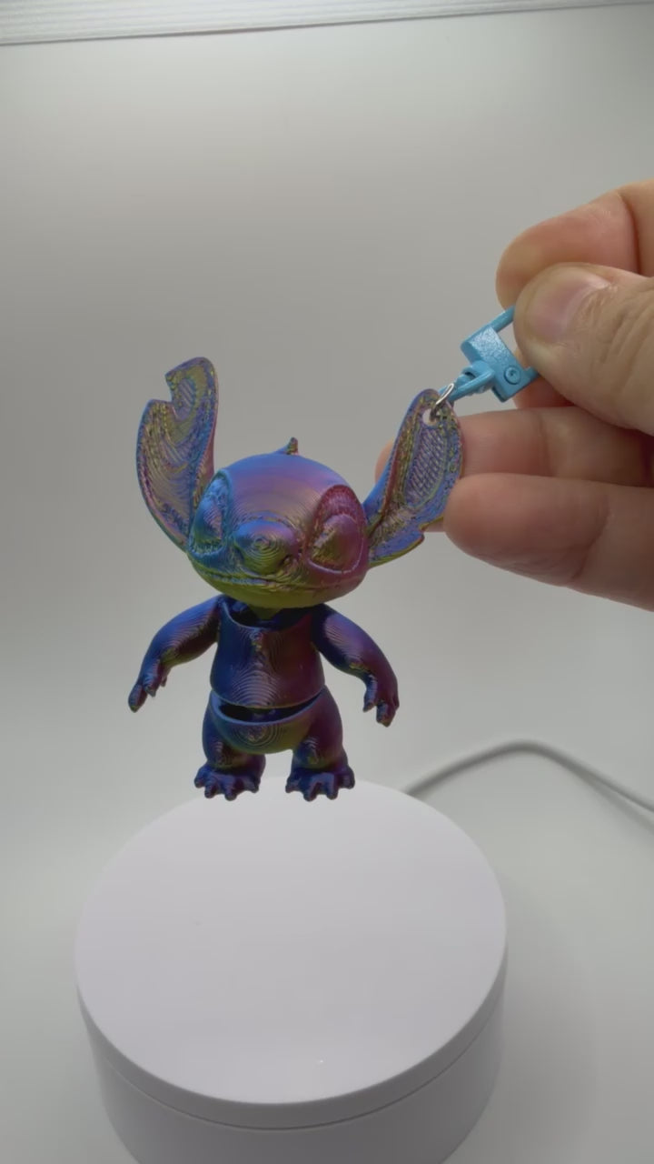 3D printed Movable Stitch Key Chain