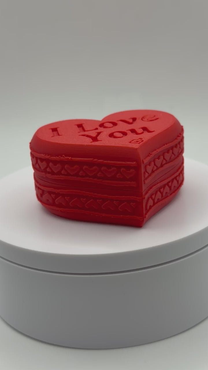 3D printed Heart Trinket