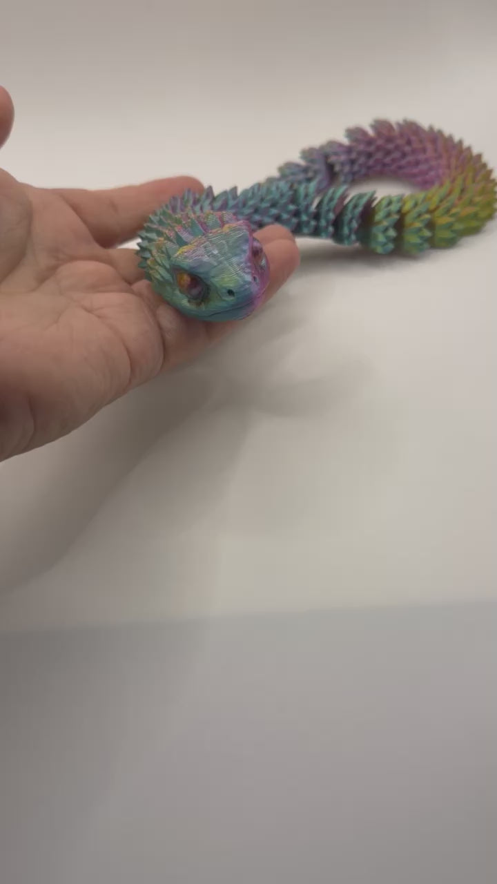 3D Articulated Snake multi color